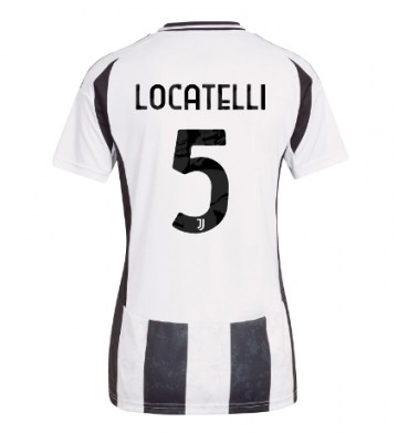 Juventus Manuel Locatelli #5 Hemmatröja Dam 2024-25 Kortärmad